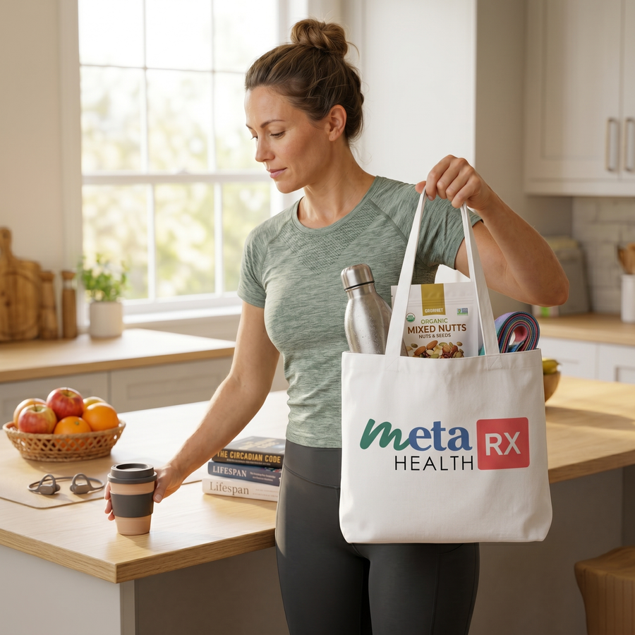 MetaHealth RX Tote Bag