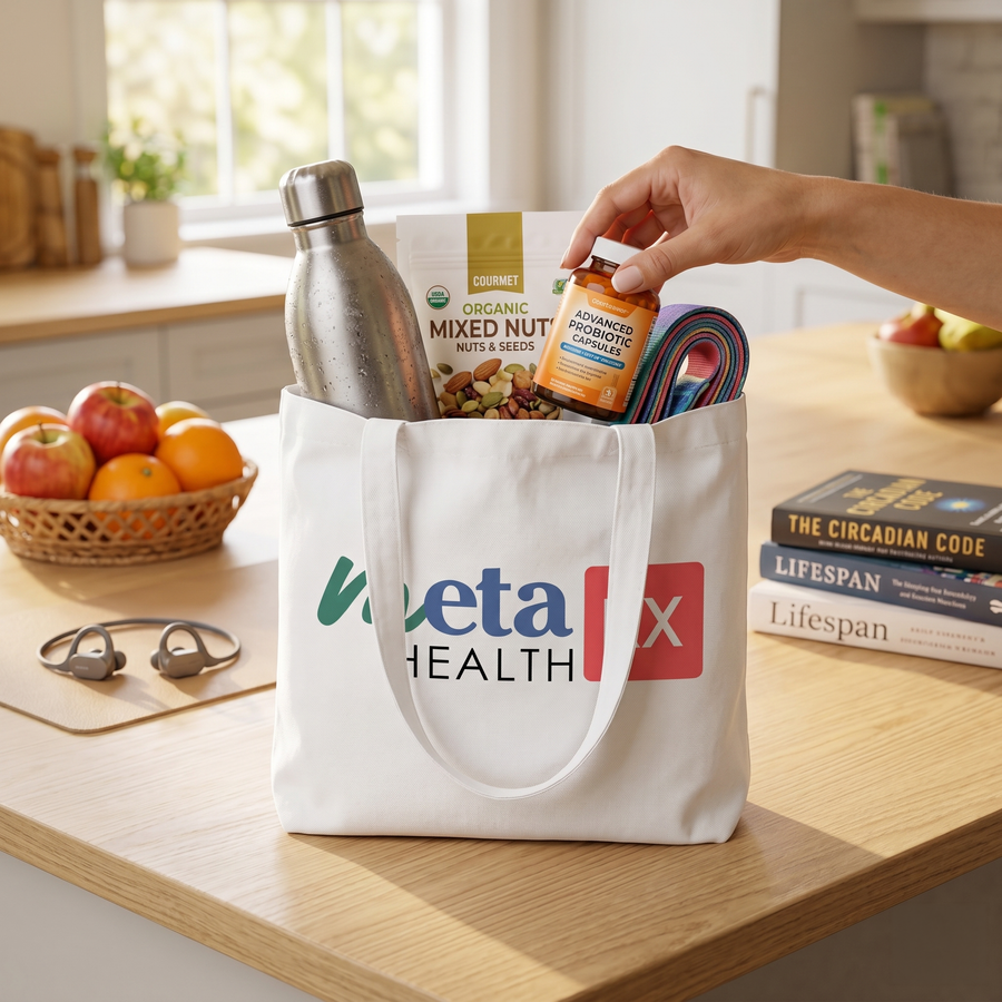 MetaHealth RX Tote Bag